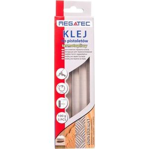 Wkłady klejowe Megatec 11 mm x 200 mm przezroczyste 5 szt. 0.1 kg Termik (BN1051 UNIWERS) 8344008 5904910105105