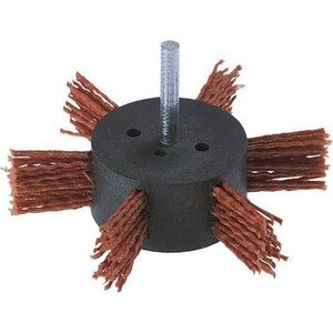 Wolfcraft SZCZOTKA WACHLARZOWA 100 MM WOLFCRAFT - POKRYTA NYLONEM / ZGRUBNA WF1512000 WOLFCRAFT 8345442 4006885151208