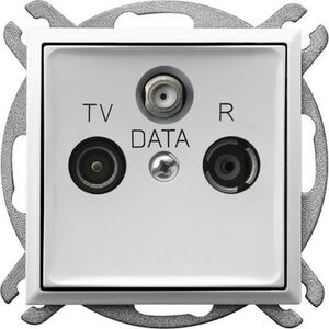 Ospel ARIA Gniazdo RTV DATA biały GPA-UD/m/00 8366825 5907577482527