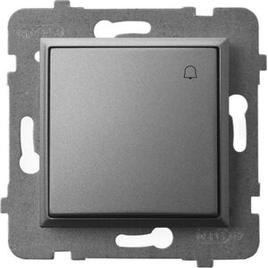 Ospel ARIA Przycisk /dzwonek/ szary mat ŁP-6U/m/70 8367396 5907577484859
