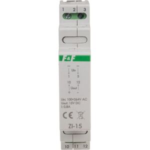 F&F Zasilacz impulsowy 100-264V AC, wyj. 14,5V DC 0,8A 12W ZI-17 8369425 5902431671031