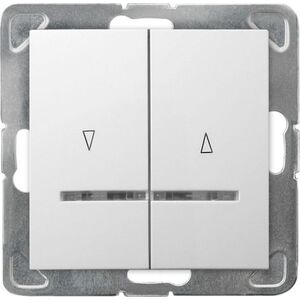 Ospel IMPRESJA Łącznik żaluzjowy z podświetleniem /z blokadą mechaniczną/ biały ŁP-7YBS/m/00 8369840 5907577478803