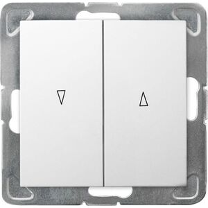 Ospel IMPRESJA Łącznik żaluzjowy /z blokadą mechaniczną/ biały ŁP-7YB/m/00 8369853 5907577478391