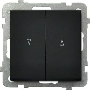 Ospel SONATA Łącznik żaluzjowy /z blokadą mechaniczną/ czarny metalik ŁP-7RB/m/33 8369860 5907577478964