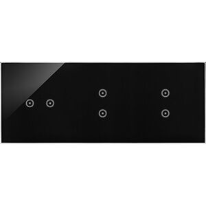 Kontakt-Simon Simon 54 Touch Panel dotykowy 3 moduły 2 pola dotykowe poziome, 2 pola dotykowe pionowe, 2 pola dotykowe pionowe, DSTR3233/73 8385605 5902787864392