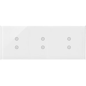 Kontakt-Simon Simon 54 Touch Panel dotykowy 3 moduły 2 pola dotykowe pionowe, 2 pola dotykowe pionowe, 2 pola dotykowe pionowe, DSTR3333/70 8385616 5902787862732