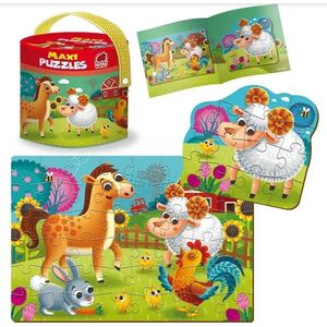 Roter Kafer Maxi Puzzle 2w1 Farma RK1080-01 8393186 5903858960289