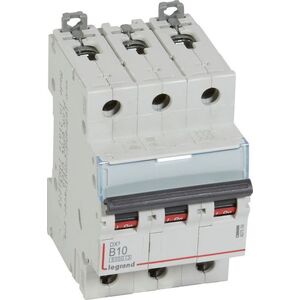 Legrand Wyłącznik nadprądowy 3P B 10A 6kA S303 DX3 407559 8431494 3245064075596