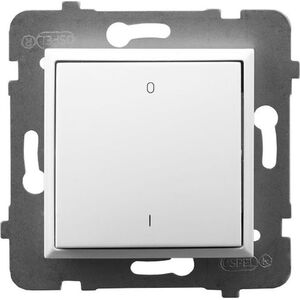 Ospel ARIA Łącznik dwubiegunowy biały ŁP-11U/m/00 8452596 5907577482138