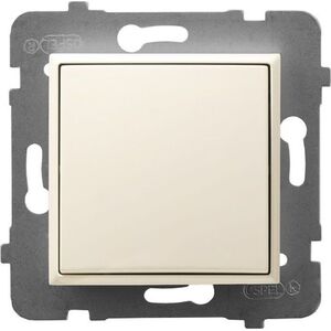 Ospel ARIA Łącznik jednobiegunowy ecru ŁP-1U/m/27 8452607 5907577491758
