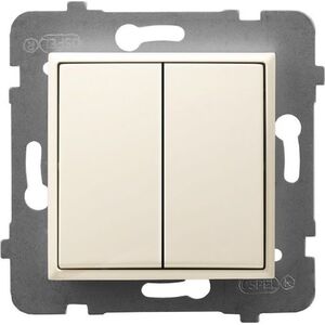 Ospel ARIA Łącznik podwójny schodowy ecru ŁP-10U/m/27 8452615 5907577491871