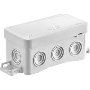 Simet Puszka naścienna 45x40x85mm z dławnicą zintegrowaną samozatrzaskowa seria FASTBOX szara IP54 NS8 35357102 8453606 5907813232183