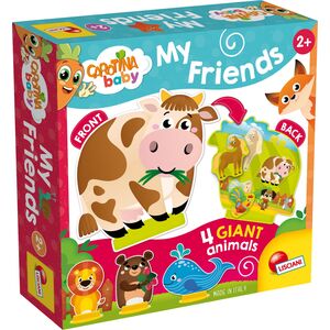 Lisciani LISCIANI CAROTINA BABY MOI ZWIERZĘCY PRZYJACIELE 8485755 8008324085521