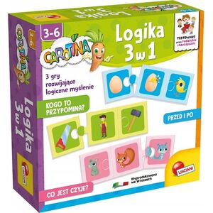 Lisciani LISCIANI CAROTINA LOGIKA 3 W 1 8485763 8008324089253