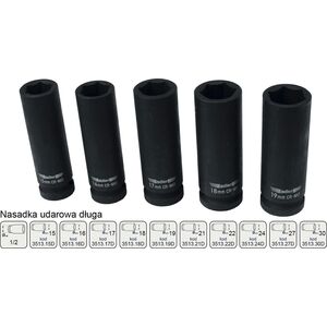 Adler ADLER NASADKA UDAROWA DŁUGA 1/2" 22mm MAR3513.22D 8491146 5902557210770