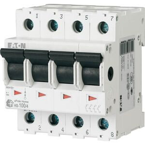 Eaton Rozłącznik modułowy 100A 4P HIS-100/4 142831 8499309 4015081395316