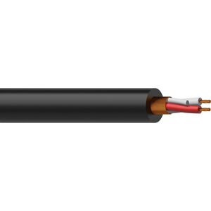Przewód Procab Procab MC305/1 Balanced microphone cable - flex 2 x 0.23 mm2- 24 AWG 100 meter, black 8500965 5414795004344