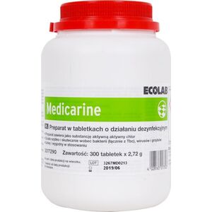 Ecolab Ecolab Medicarine Chlorowy preparat dezynfekcyjny 300 tabletek 8503489 4028163017303