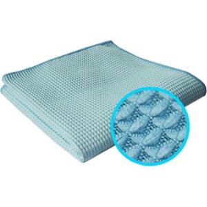 CleanPRO CleanPRO - Ścierka z mikrofazy, waflowa, 40x40 cm - Niebieska 8503547 5906660904465