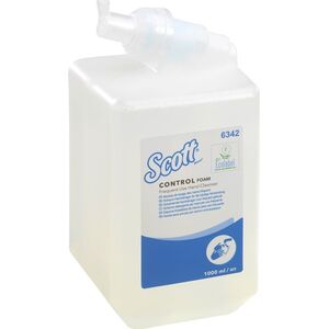 Kimberly-Clark Kleenex - Luksusowa pianka do codziennego mycia rąk, bezzapachowa - 1 l 8503816 5033848010059