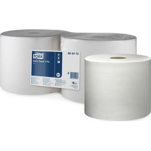 Tork Tork - Czyściwo papierowe w roli do podstawowych zadań, białe - 400 m 8503887 7322540500035