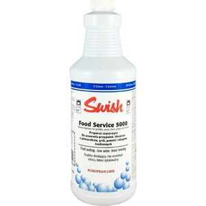 Swish Swish Food Service 5000 - Silny preparat do usuwania plam z tłuszczu i przypaleń, koncentrat - 1 l 8504158 5907662640610