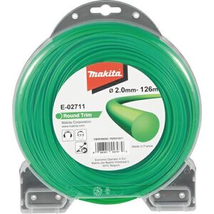 Makita MAKITA ŻYŁKA NYLONOWA OKRĄGŁA 2,0mm/126m ME-02711 8535702 88381557979