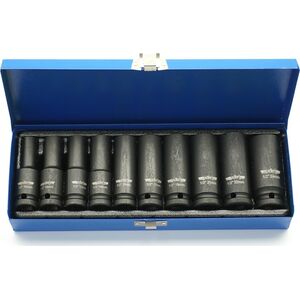 Adler ADLER ZESTAW NASADEK DŁUGICH 1/2" 10szt. KUFER METALOWY MAR3510.35 8535877 5907683151928