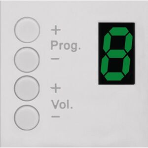 Audac AUDAC DW3020/W Wall panel controller 45 x 45 mm White version 8541974 5414795028630