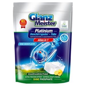 GlanzMeister GlanzMeister Platinum Tabletki do zmywarki 65szt 8607685 4260418933161