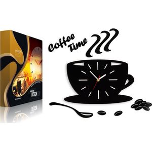 ModernClock Zegar ścienny kuchenny -FILIŻANKA SATIN CUP WHITE 8653817 5902838310625