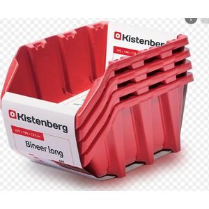 Prosperplast KUWETY 12 BINEER LONG 6SZT CZERWONE 295x198x195mm KBILS30-3020 8690187 5905197287638