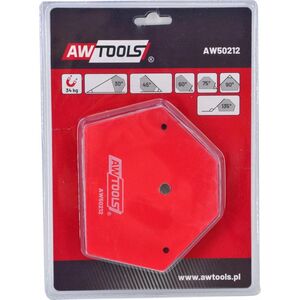 AWTools AWTOOLS KĄTOWNIK SPAWALNICZY MAGNETYCZNY 130x110x100 AW50212 8690244 5903678600204