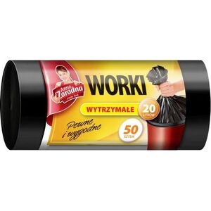 Anna Zaradna Anna Zaradna - Worki na śmieci, wytrzymałe, czarne - 20 l 8697830 5903936010509
