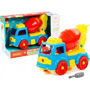 Polesie Polesie 84804 Klocki-transport Samochód betoniarka 29 elelmentów w pudełku 8704224 4810344084804