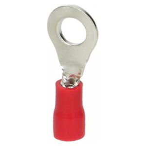 Orno Końcówka oczkowa izolowana, przekrój maksymalny 1mm?, oczko na śrubę: M6, Blister 25 szt. 8732759 5908254808227