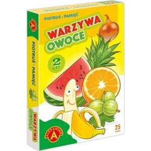 Alexander Karty Piotruś Pamięć: Warzywa i owoce 8757126 5906018026122