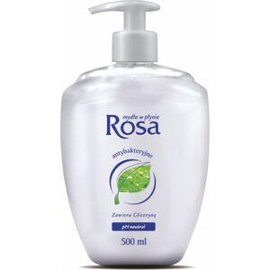 ROSA Mydło antybakteryjne z pompką, 500 ml - Białe 8859480 5905429009007