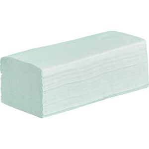 Bunny Soft Bunny Soft Pro - Ręcznik typu ZZ, 4000 listków, makulatura - Zielony 8859509 5900704003428
