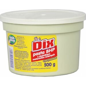 Dix Dix - Pasta BHP do mycia rąk, 500g - cytrynowa 8859624 5901474019015