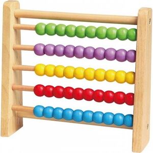 Viga Toys Drewniane Liczydło Edukacyjne Viga Toys Kolorowe 8883976 6934510542245