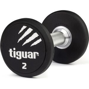 Tiguar hantel TI-WHPU0020 gumowany 1 x 2 kg 8923229 5902860492054