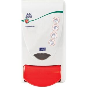 Dozownik do mydła Chemia Dozownik pianowego środka dezynfekcyjnego DEB Instant Foam, 1000ml, biały 8949221 5033581095832