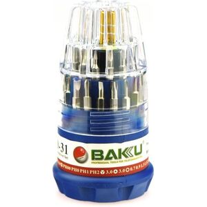 BAKU Zestaw wkrętaków precyzyjnych 30w1 (BK-630-31) 8995041 5901737116574