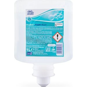 DEB Mydło antybakteryjne w pianie DEB Oxybac Foam Wash, zapas do dozownika, 1000ml 8995226 5010424105132