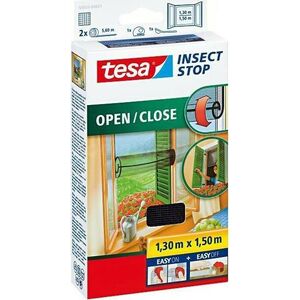 Tesa TESA MOSKITIERA OKIENNA ZWIJANA CZARNA 1,3M X 1,5M TS55033-00021-00 TESA 9009094 4042448857422
