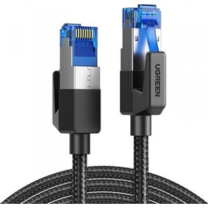 Ugreen UGREEN NW153 Kabel sieciowy w oplocie, Ethernet RJ45, Cat.8, F/FTP, 1.5m (czarny) 9011111 6957303884308