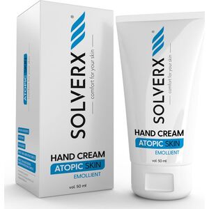Solverx  Atopic Skin Krem do rąk - emolient 50ml 9270489 5907479380112