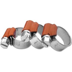 Bradas Opaska ślimakowa Force Orange do węża do gazu 10-16mm 9355987 5907544404149