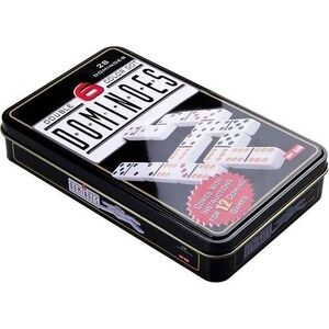Lean Sport Import LEANToys Gra Logiczna Domino Metalowe Opakowanie 28 Elementów 9382249 1818911326428